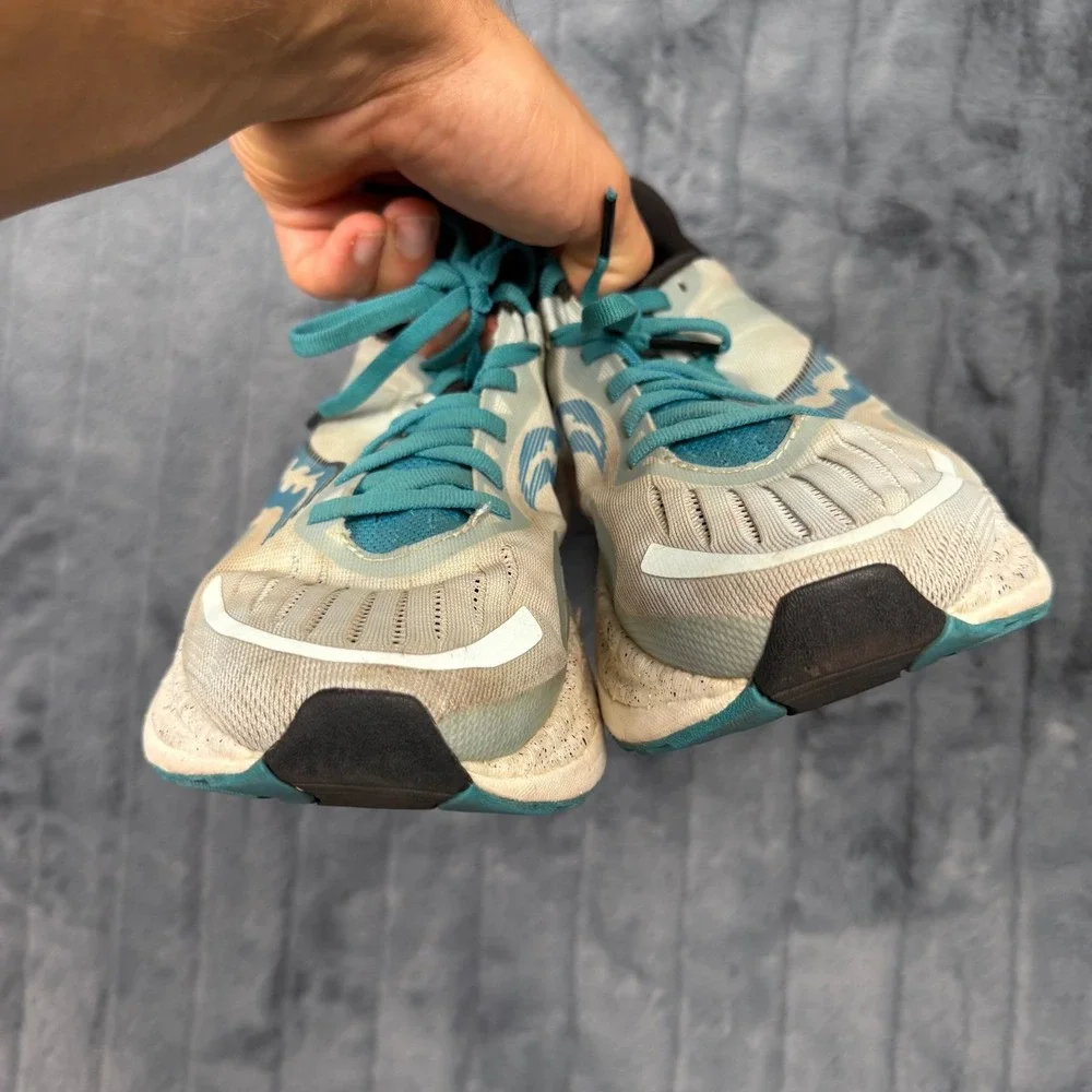Saucony Tempus Womens Running Shoes S10720-20 Cream Teal Size 8